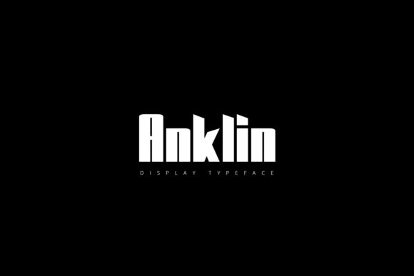 Anklin Display Font for Bold Web Design and Branding