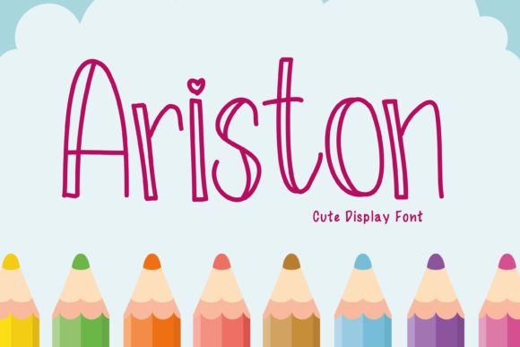 Ariston Display Font for Modern Brand Identity
