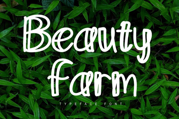 Beauty Farm Display Font: A Versatile Typeface for Branding