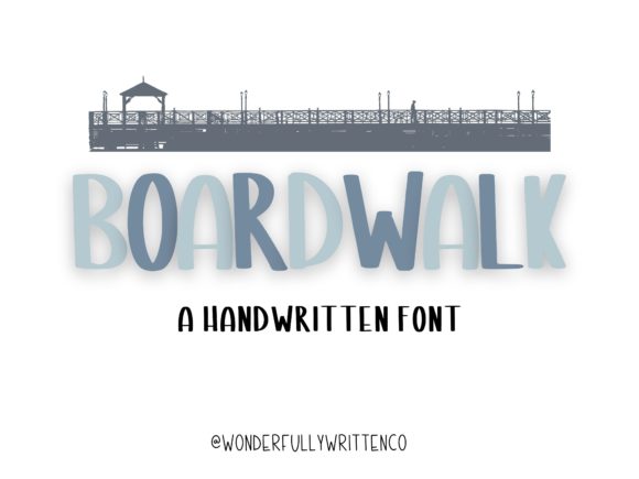 Boardwalk Font: A Display Font That Makes Your Campaigns Instantly Memorable