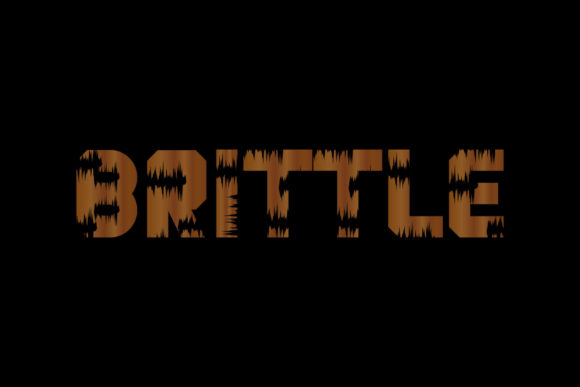 Brittle Display Font: Bold and Sharp Editorial Typography