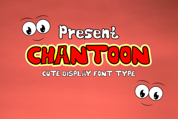 Chantoon Font: A Wavy, Hippie Display Typeface for Bold Branding