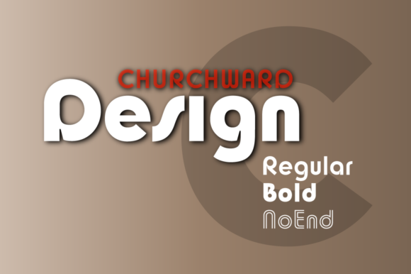 Churchward Design: A Bold Display Font for Thoughtful Editorial Moments