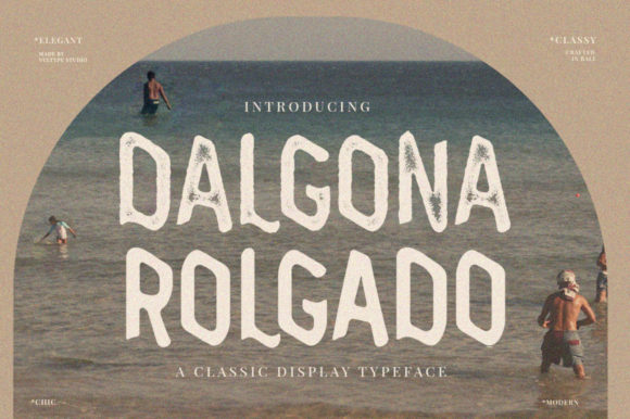 Dalgona Rolgado: A Playful Display Font Worth Downloading