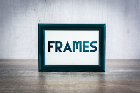 Frames: A Bold Display Font for Campaign Creatives