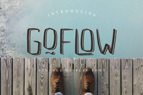 Goflow Display Font for Modern Web Design