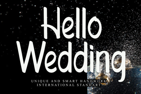 Hello Wedding Font: An Elegant Display Typeface for Web Design