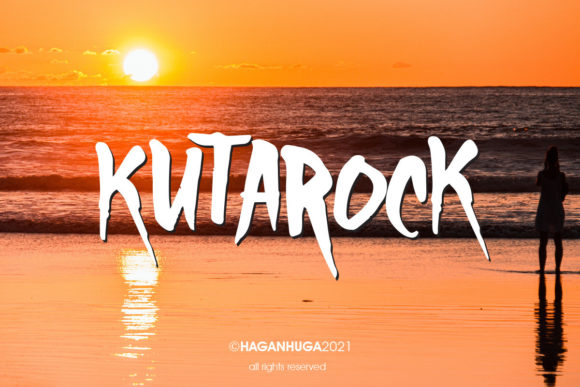 KutaRock: An Urban Display Font for Assertive Brand Campaigns
