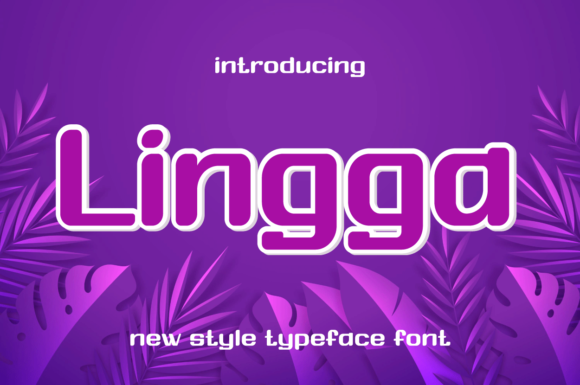 Lingga: A Cool Urban Display Font for Scroll-Stopping Brand Content