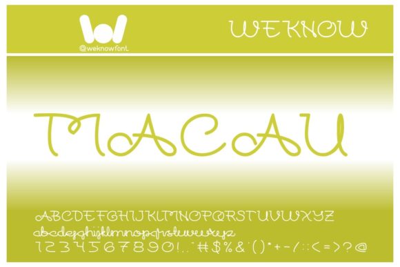 Macau Font: Whimsical Display Fonts for Small Business Branding