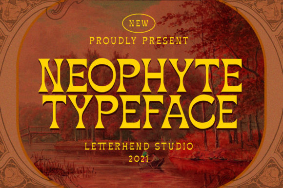 Neophyte Display Font for Handmade Creators