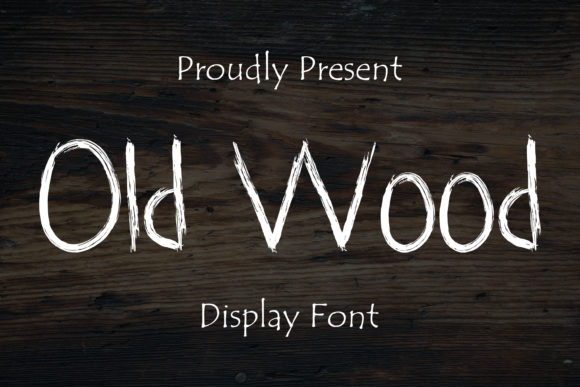 Old Wood Display Font for Professional Branding
