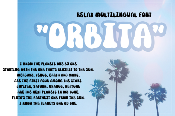 Orbita Font: A Trendy Display Typeface for Small Business Branding