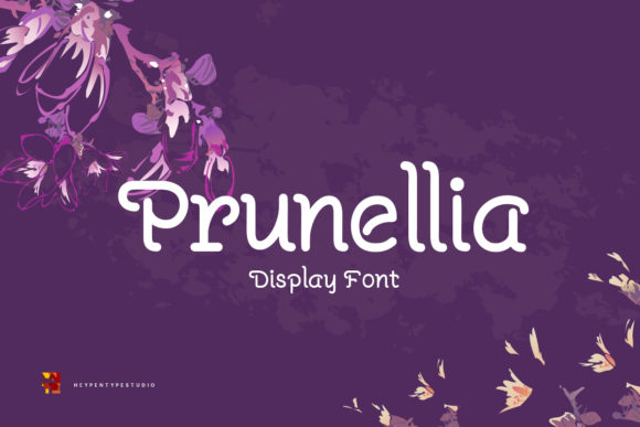 Prunellia: A Warm, Playful Display Font for Business Branding