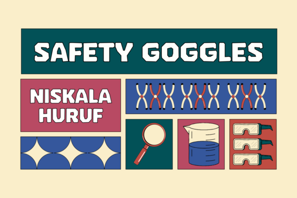 Safety Goggles Font for Bold, Memorable Branding