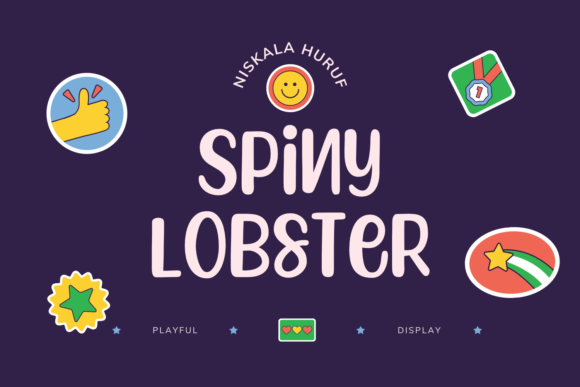 Spiny Lobster Font for Small Business Branding