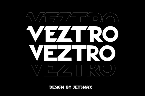 Veztro Display Font for Modern Business Branding